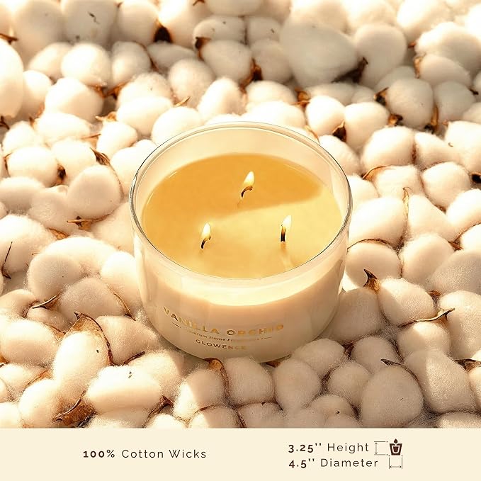 Luxury Vanilla Scented Candle - Image 5
