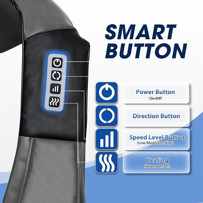 UFFAE Shiatsu Neck and Back Massager - Image 3