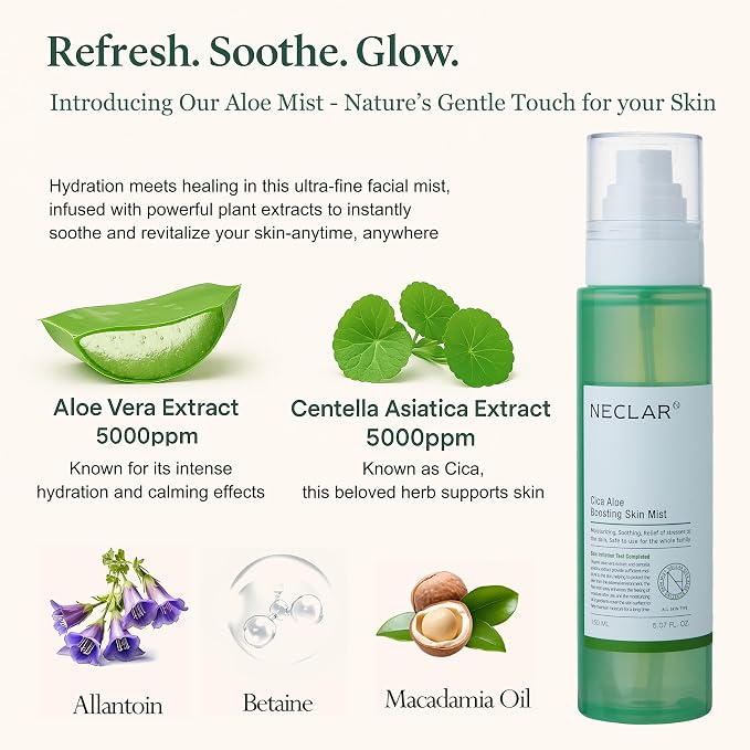 CICA Aloe Hydrating Toner Spray - Image 3