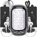 Dual Channel TENS EMS Unit 24 Modes 36 Levels, Upgraded Large Screen Intensity by CESLIFF