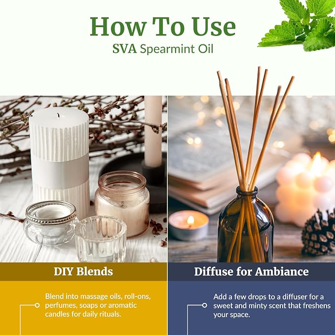 SVA Spearmint Essential Oil 4 Oz - Image 6