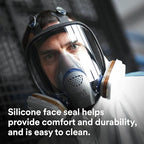 3M Ultimate FX Full Facepiece Reusable Respirator, Six-Strap Harness - Image 7