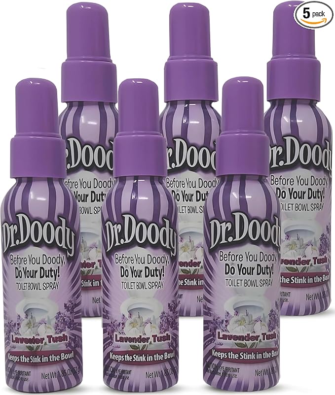 Freshening Toilet Spray, Lavender Tush, 1.85 Fluid Ounce by Dr.Doody