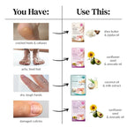 Epielle Moisturizing Hand Mask 6 Pairs, Soften - Image 6
