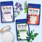 Dr Teal's Pure Epsom Salt, Eucalyptus & Wellness Trio Bundle, 3 lbs - Image 7