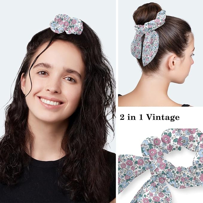 Scrub Caps Women Nursing Hats Floral Flowers - Image 5