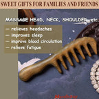 Massage Comb - Wooden Scalp Massager and Gua Sha - Image 5