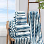 8 Piece Bathroom Towel Set |2 Oversized Bath Towels, 2 Hand Towels, 4 - Image 5