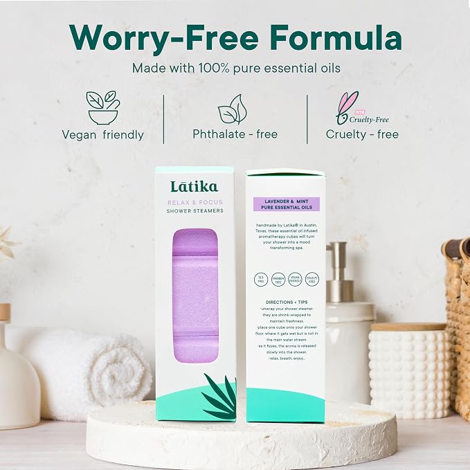 Latika Aromatherapy Shower Steamers - Image 4