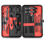 Manicure Set Professional Nail Clippers Kit Pedicure Care Tools- Stainless - Image 9