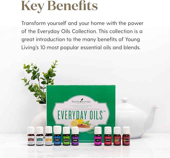 Young Living Everyday Oils Essential Oil Collection | 10 Popular Essential Oils - Image 5