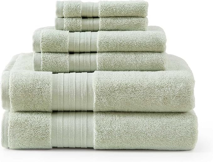 Martha Stewart - Bath Towels, Soft & Absorbent 100% Cotton Towels, Plush 700 GSM by MarthaStewart