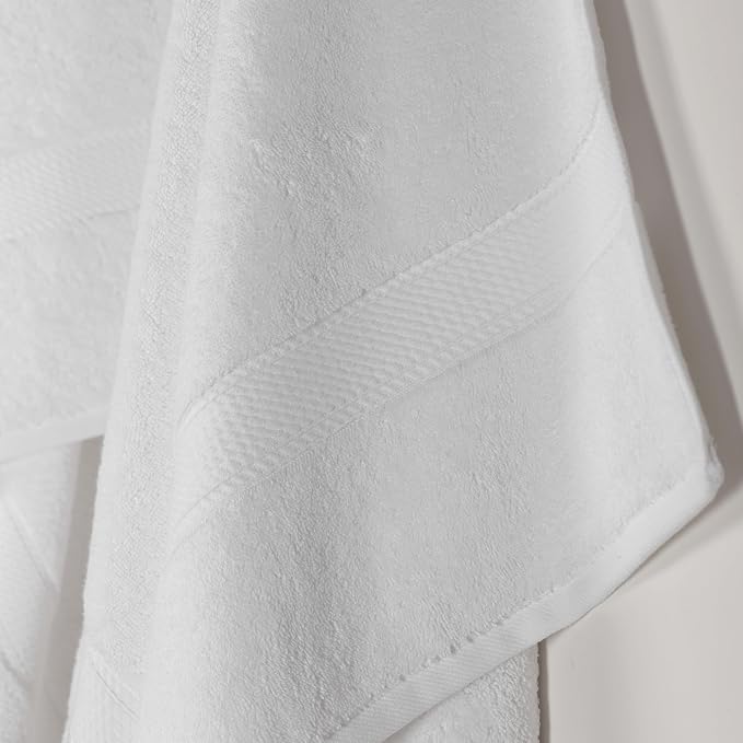 Superior Solid Egyptian Cotton Bath Towel Set - Image 6