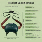 Neck Massager for Pain Relief, 4D Shiatsu Deep Tissue Neck and Shoulder Massager - Image 7