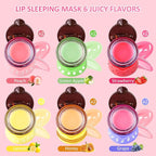 VISRIE Bee Lip Balm Honey Pot 12 Pack, Lip Sleeping Mask - Image 2
