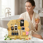 32 Pcs Mother's Day Gifts, Orchid Spa Basket Gift Set - Image 4