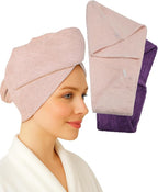 Textila 100% Cotton Hair Wrap Towels by Textila+Stores