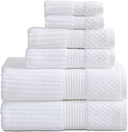 Springtree Home 100% Cotton Bath Towel Set | 6 Piece Set | Absorbent & by SpringtreeHome