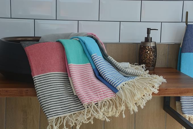 Turkish Beach Towel Peshtemal Blanket - Image 7
