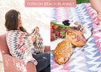Turkish Beach Towel 35”x67” – 100% Cotton, Quick Dry, Lightweight Oversized - Image 3