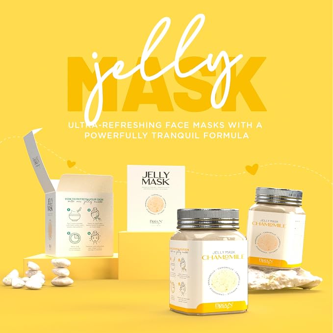 BRÜUN Peel-Off Chamomile Jelly Mask - Image 2