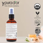 PURA D'OR 4 Oz Organic Rose Water Toner - Image 6