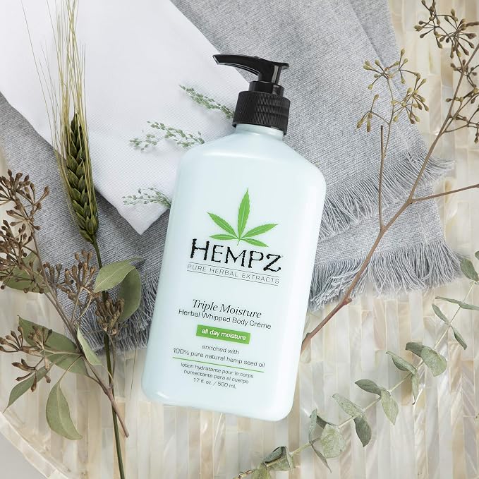 Hempz Triple Moisture Body Moisturizer, 17 Oz – Hydrating Lotion Rich - Image 8