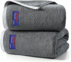 REDKISS 100% Cotton 2 Pack Luxury Bath Towels 27 x 54 Inches, Oversized Bath by REDKISSOnline