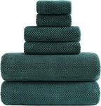 YTYC 29x59 Inch Bath Towels Set of 6 Large, Super Soft Lint Free Lightweight - Image 7