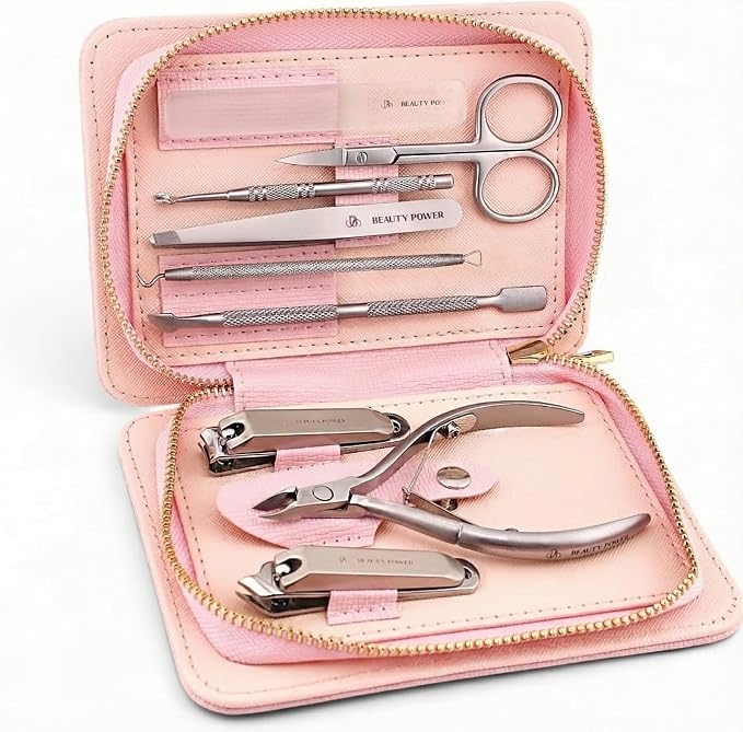 Beauty Power 9 in 1 Professional Manicure Pedicure Set by BeautyPower