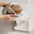 European Flax Linen Kitchen Towels Set of 2 - Image 2