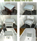 Shower Seat Cushion, Thickened Shower Chair Cushion 4D Air Fiber Material - Image 7