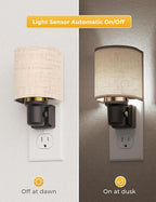 L LOHAS LED Bright Night Lights Plug into Wall, Plug in Night Light Dimmable - Image 3