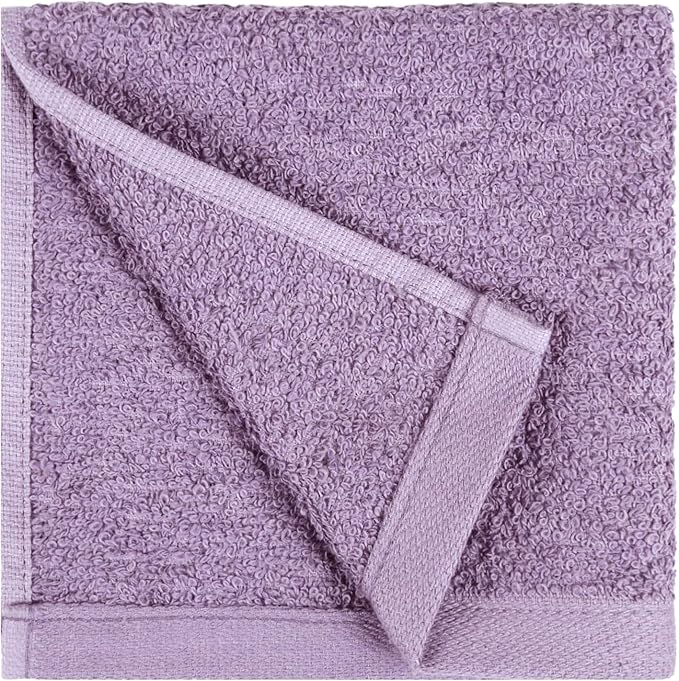 Amazon Basics Highly Absorbent, Fast Drying 100% Cotton Washcloths - Image 7