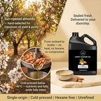 Naturevibe Botanicals Sweet Almond Oil 32 Ounces | 100% Pure and Natural - Image 3