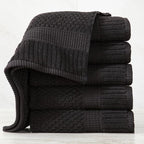 NY Loft 100% Cotton Hand Towel 6 Pack Hand Towel Set | Super Soft & Absorbent - Image 8