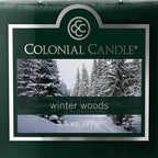 Colonial Candle Winter Woods Scented Jar Candle, 2 Wick, 3.5 oz, Mottled Wax - Image 6