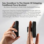 RamPula Face Scrubber, Pore Brush | Lymphatic Drainage Brush, Silicone Facial - Image 5