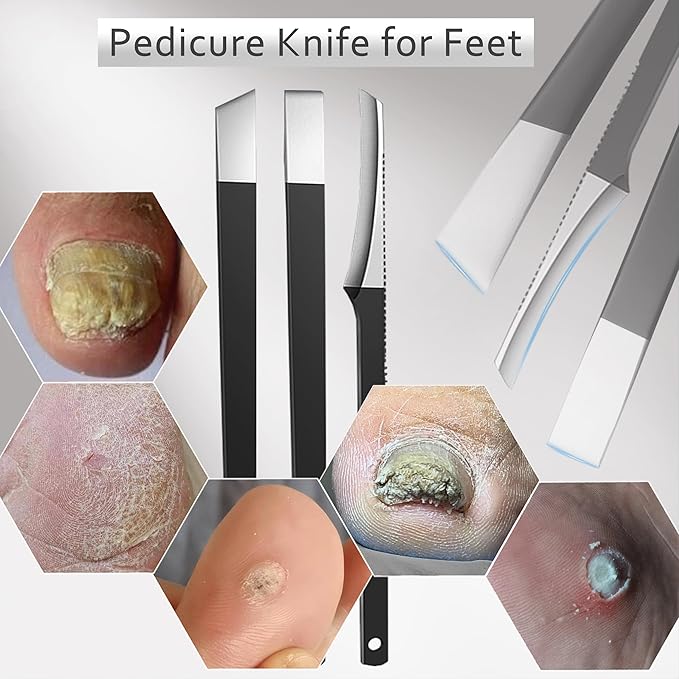 Toenail Clipper for Thick Nails Seniors Ingrown Toe Nail Pedicure Knife for - Image 4