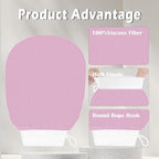 Ultra Thin Exfoliating Glove, Tanning mitt, Dead Skin Remover - Image 3