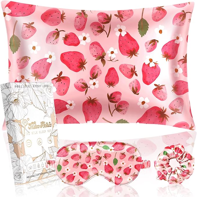 Miss Adola 1Pack Mulberry Silk Pillow Case by MissAdola