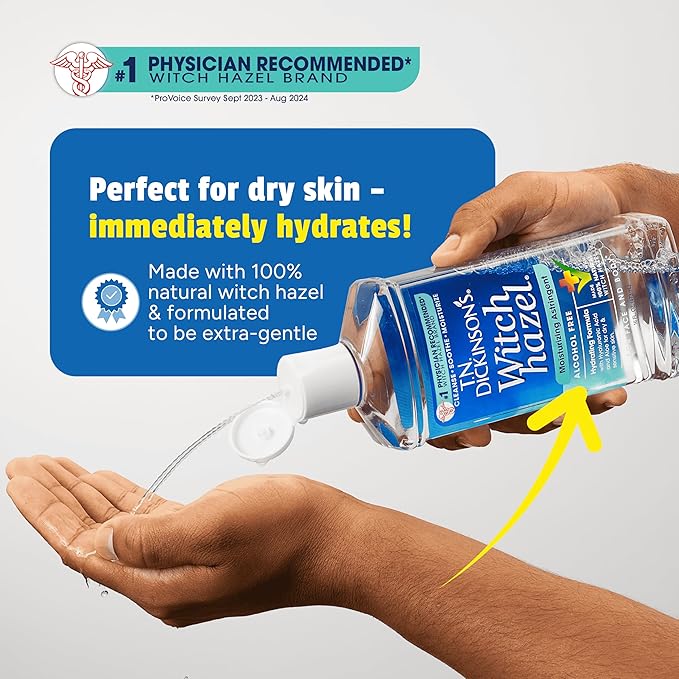 T.N. Dickinson's Witch Hazel Alcohol Free Moisturizing Astringent | 100% - Image 4
