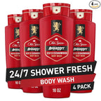 Old Spice Refreshing Body Wash for Men, 3X Defense, 24/7 Shower Fresh by OldSpice