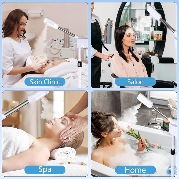 HomGarden Professional Facial Steamer, Hot Mist & Timer Function, Adjustable - Image 7