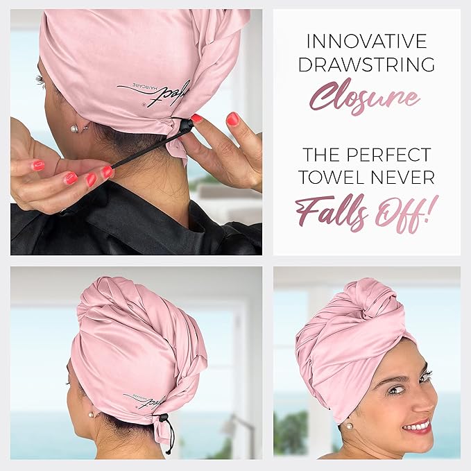 Microfiber Hair Towel Wrap - Image 4