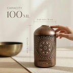 Earnest Living Essential Oil Diffuser Metal Diffuser 100 ml Timers Night Lights - Image 2