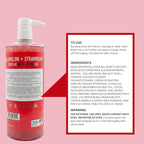 SpaScriptions Watermelon & Strawberry Exfoliating Body Wash - Image 8