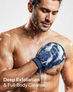 Yiclick Heavy Exfoliating Gloves, Exfoliating Body Scrubber Exfoliator - Image 5