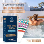 Dipstik Pool & Spa Test Strips - 6 in 1 Water Test - Image 6