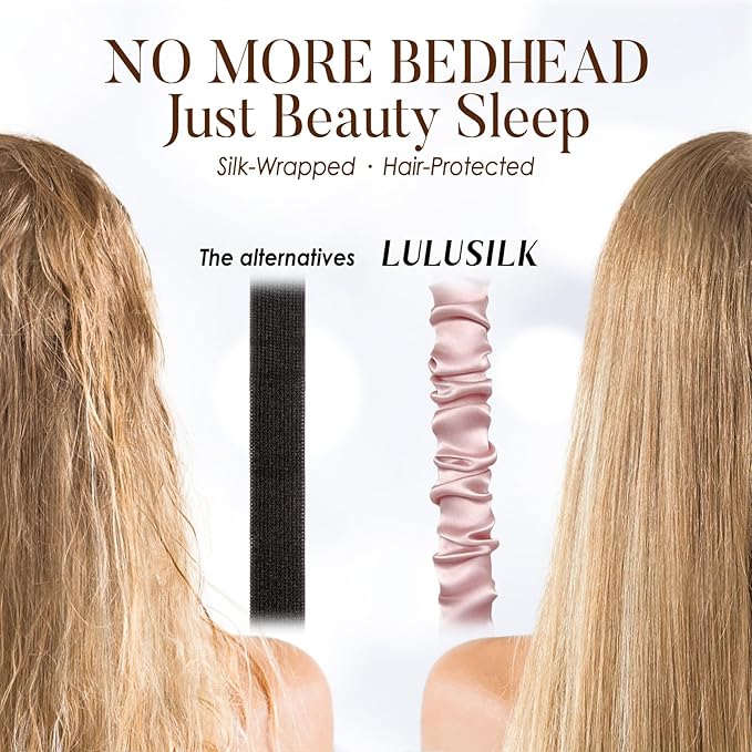 LULUSILK Mulberry Silk Sleep Eye Mask & Blindfold - Image 6